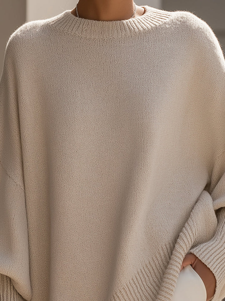 Ottilie | Women's Oversized Wool Blend Sweater