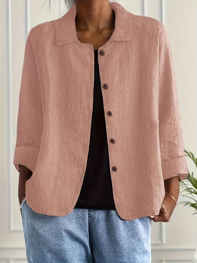 Sienna | Long Sleeve Top with Lightweight Fit