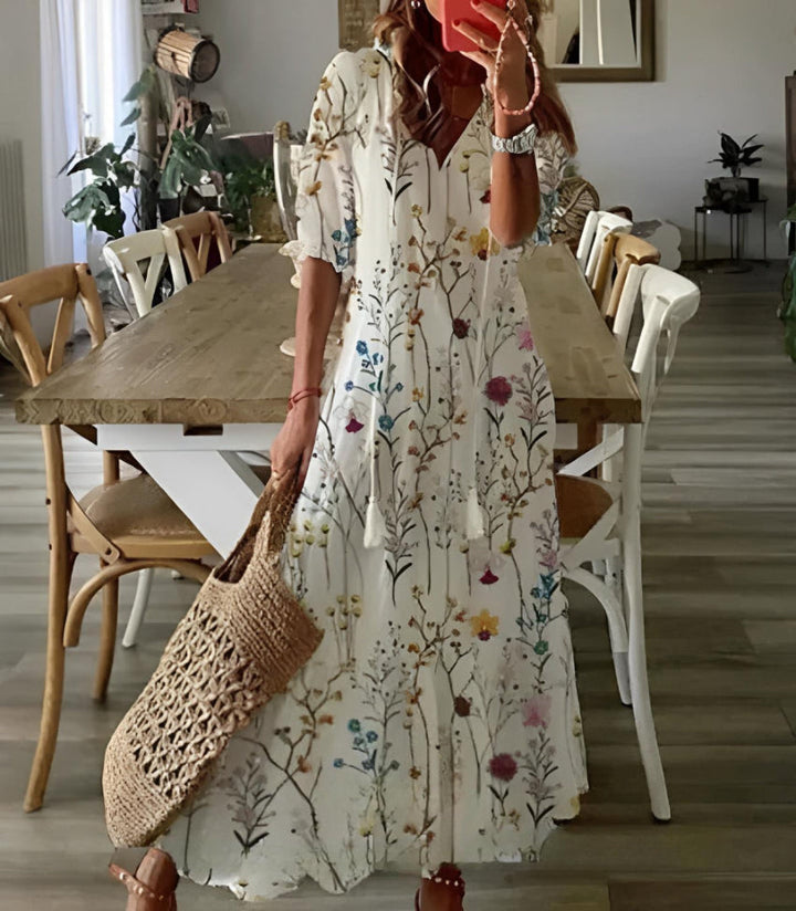 Sienna | Vintage Boho Maxi Dress
