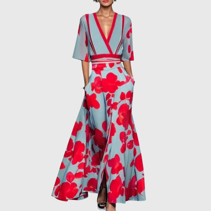 Isadora | Women's Elegant Midi Dress
