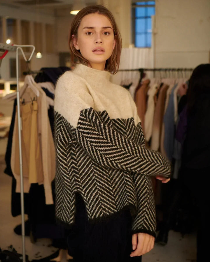 Margot | Women's Turtleneck Knit Sweater