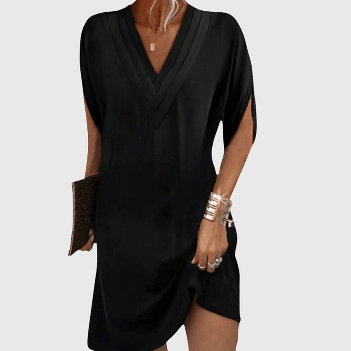Calliope | Women's V-Neck Tummy-Flattering Dress
