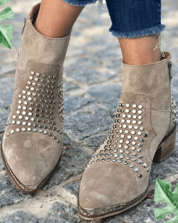 Eustacia | Women's Studded Ankle Boots