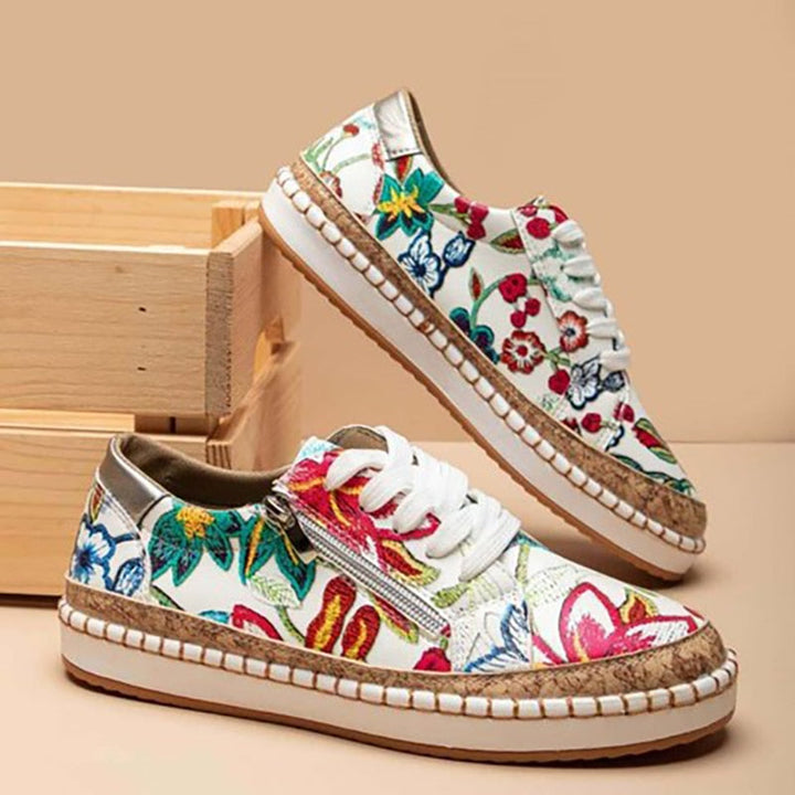 Rosie | Women's Orthopedic Floral Walking Shoes