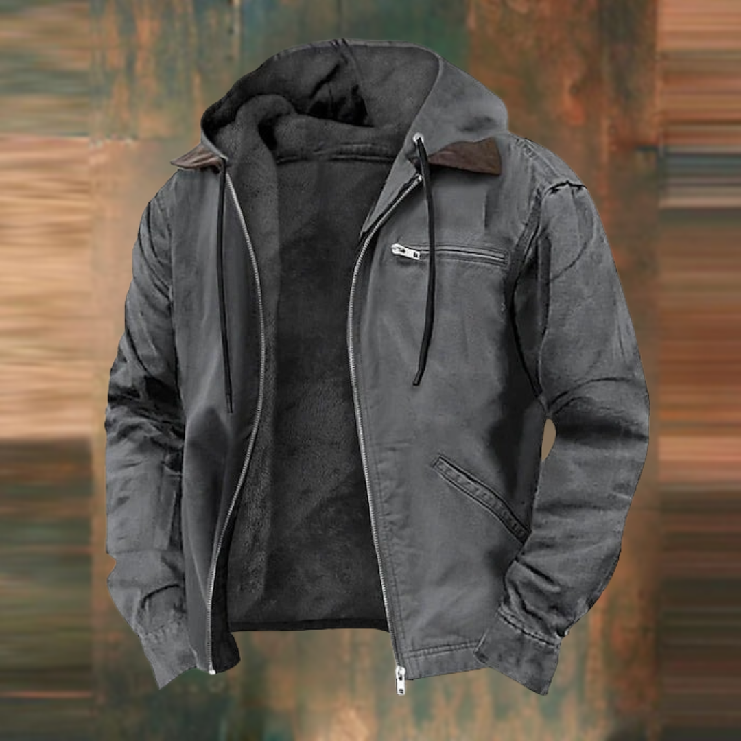 Mason | Men's Zip Up Jacket With Hoodie