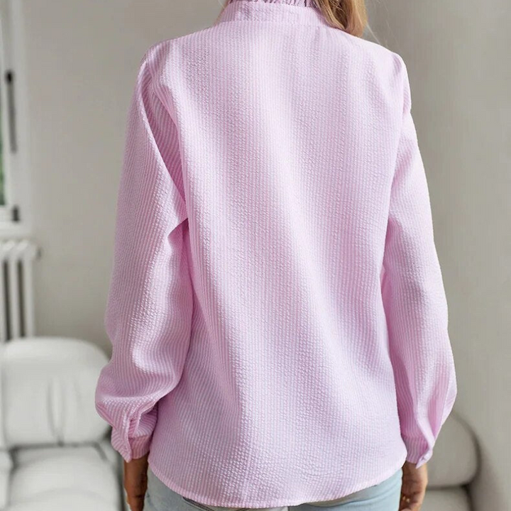 Penelope | Striped Long Sleeve Blouse