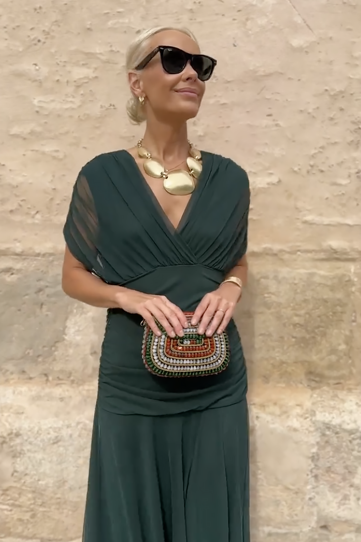 Lily | V-Neck Maxi Dress