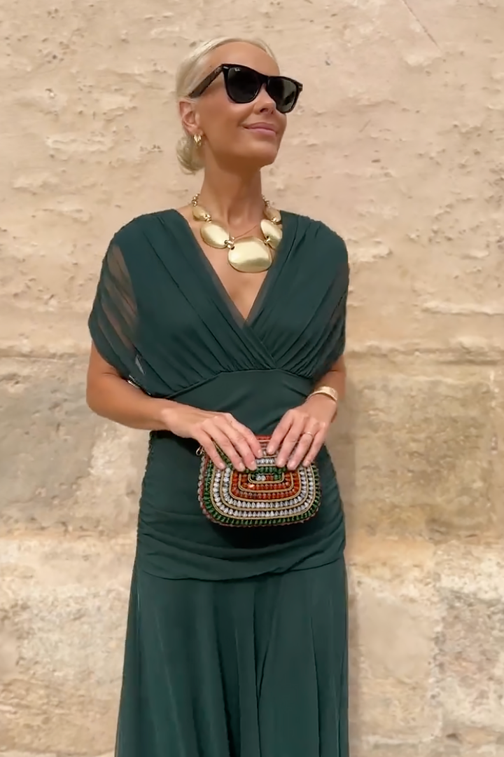Lily | V-Neck Maxi Dress