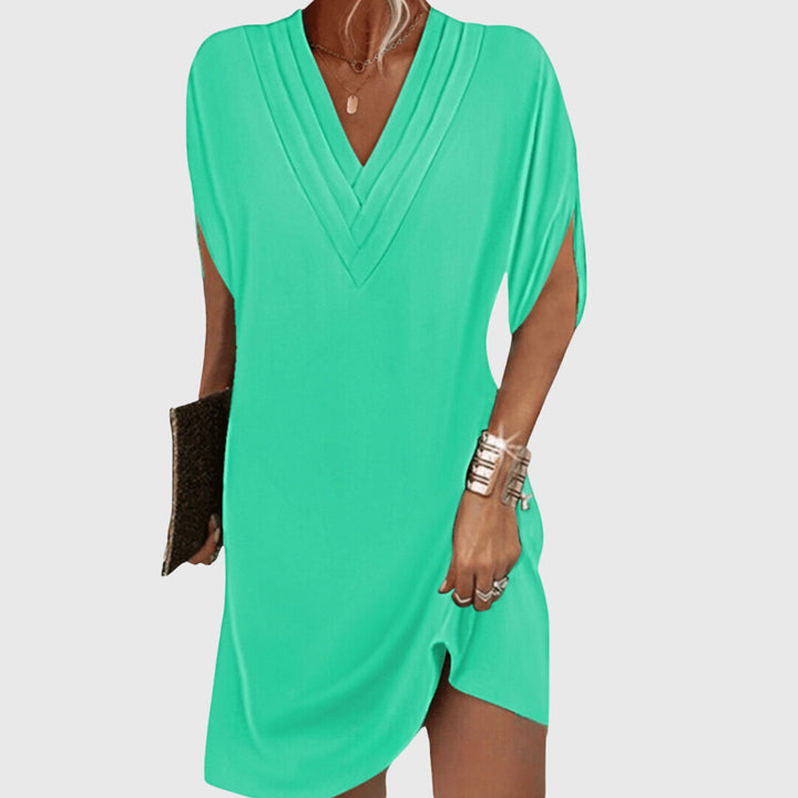 Calliope | Women's V-Neck Tummy-Flattering Dress