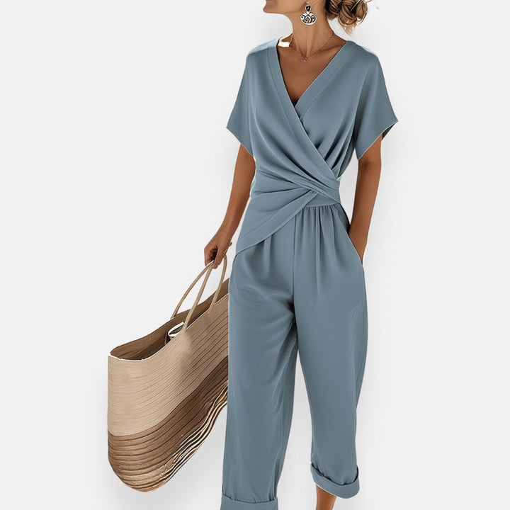 Eliza | Women's Flowy Top and Wide Leg Pants Set