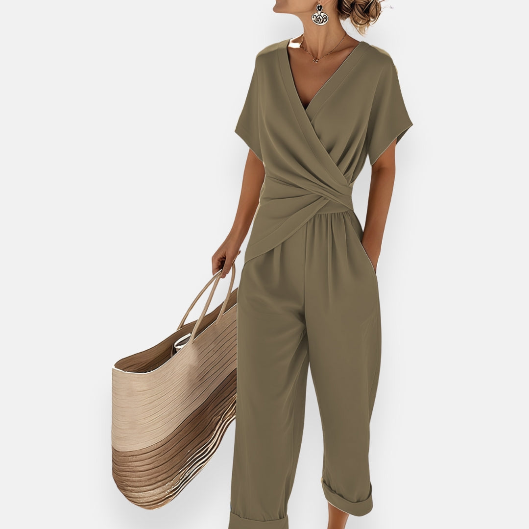 Eliza | Women's Flowy Top and Wide Leg Pants Set