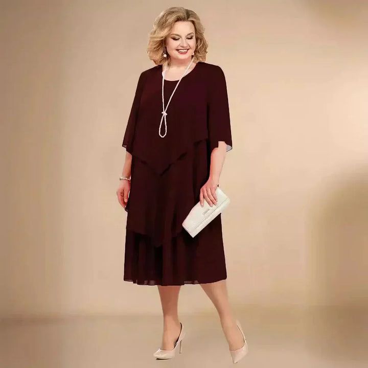 Margarita | Wedding Guest Layered Midi Dress