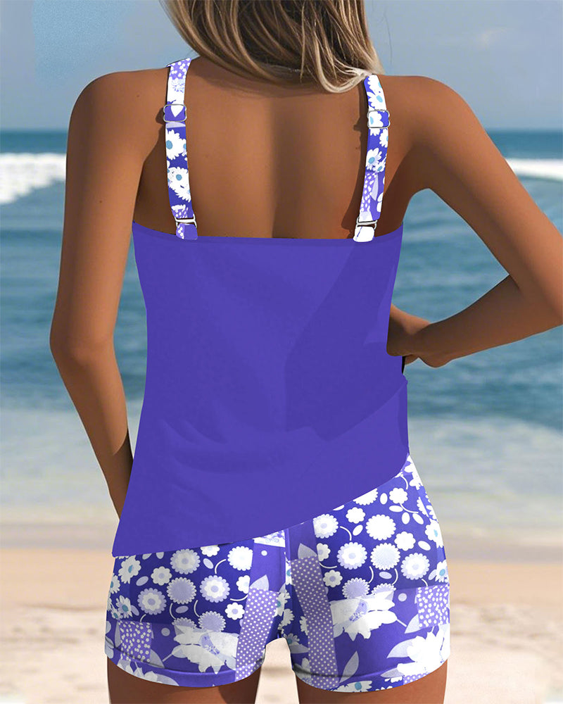 Tamara | Women's Two-Piece Floral Tankini Set