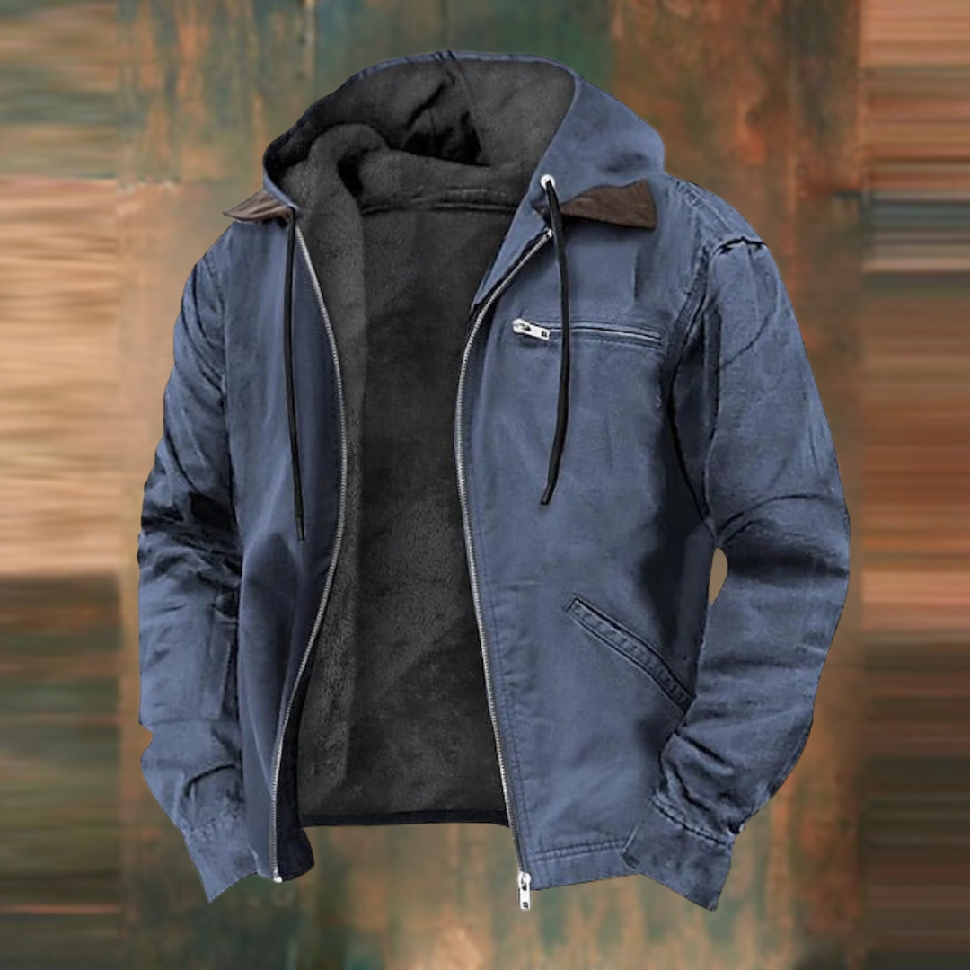 Mason | Men's Zip Up Jacket With Hoodie