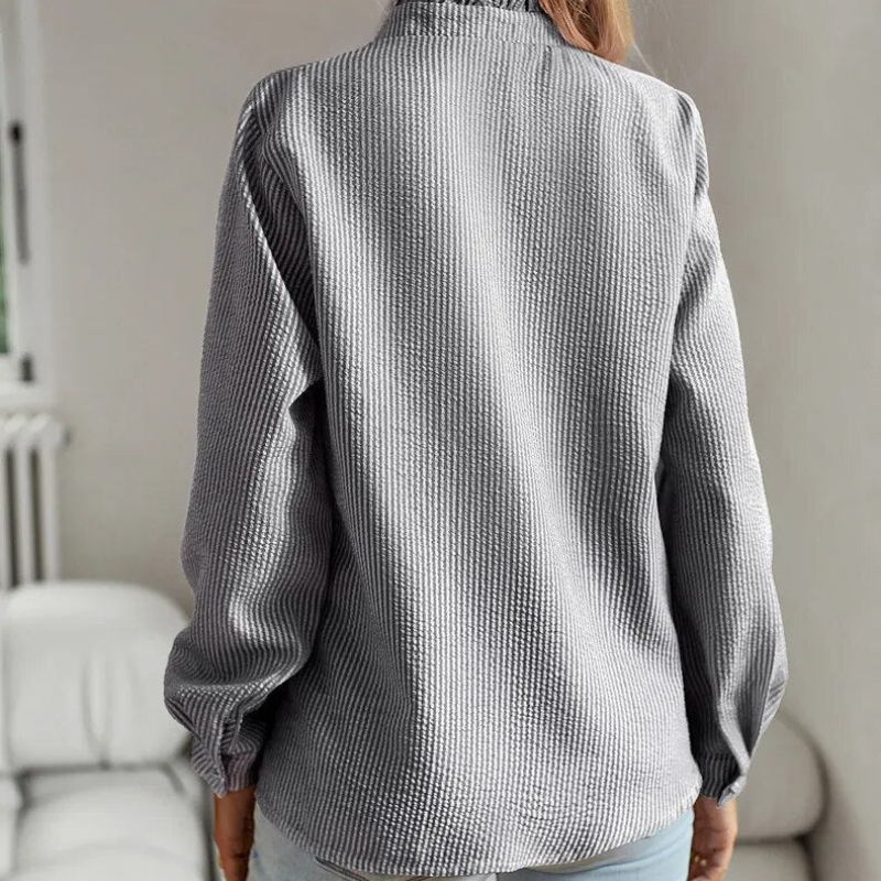 Penelope | Striped Long Sleeve Blouse