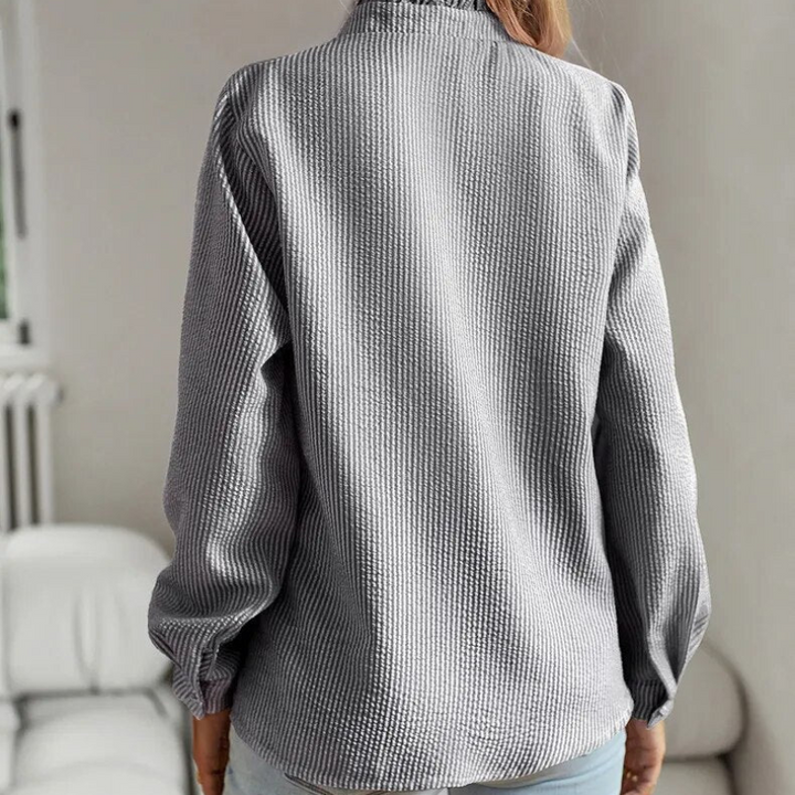 Penelope | Striped Long Sleeve Blouse