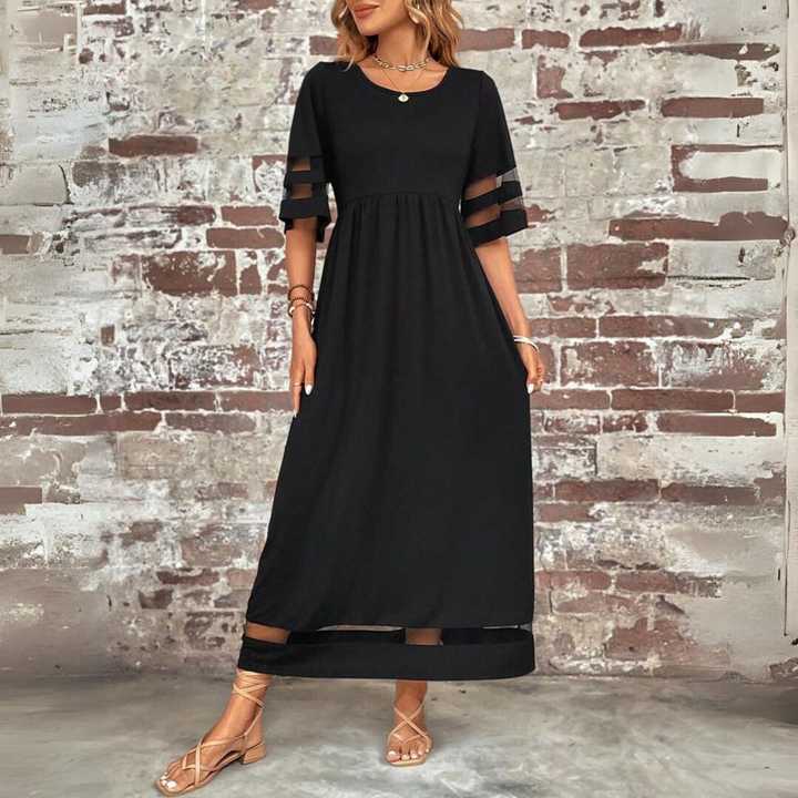Charlotte | Empire Waist Maxi Dress with Flowy Fit