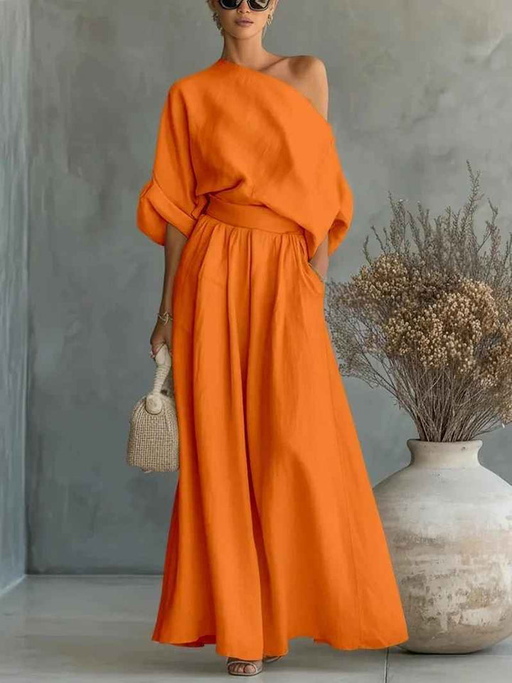 Naomi | Linen Two Piece Set