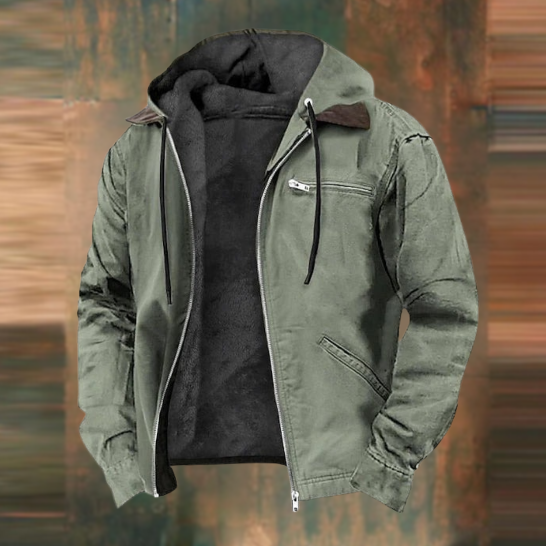 Mason | Men's Zip Up Jacket With Hoodie