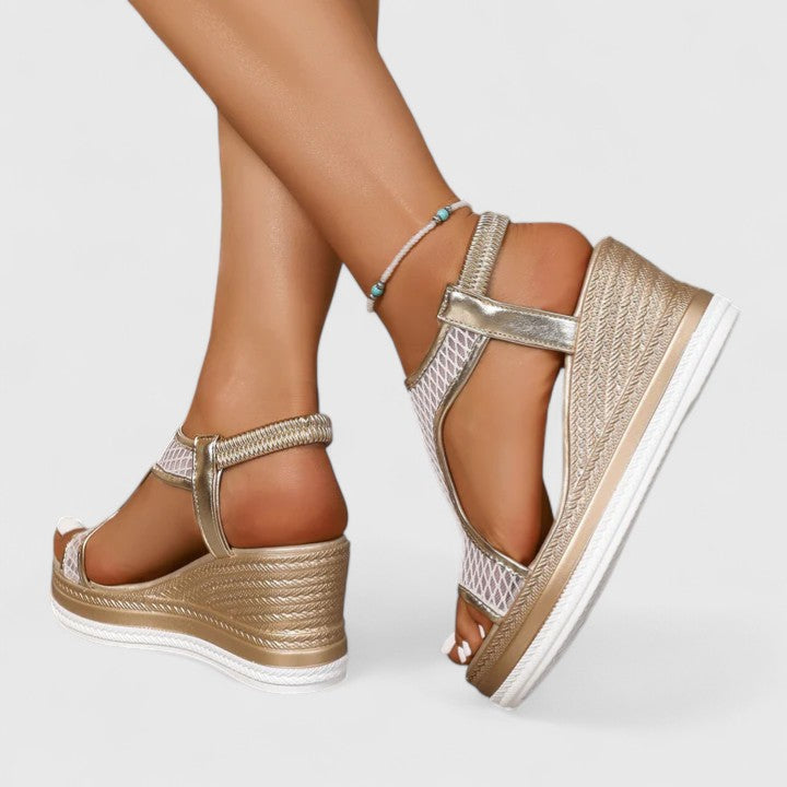 Stella | Women's Wedge Sandals with Arch Support