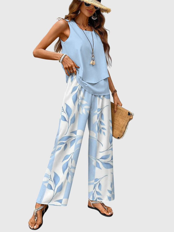 Esperanza | Women's Two-Piece Floral Print Set