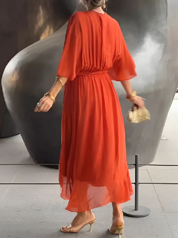 Cecelia | Women's Wrap Midi Dress