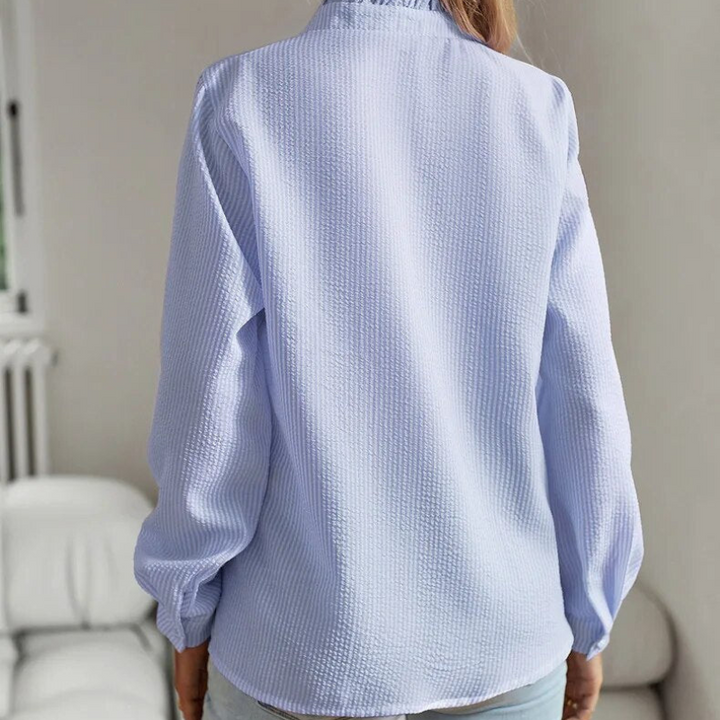 Penelope | Striped Long Sleeve Blouse