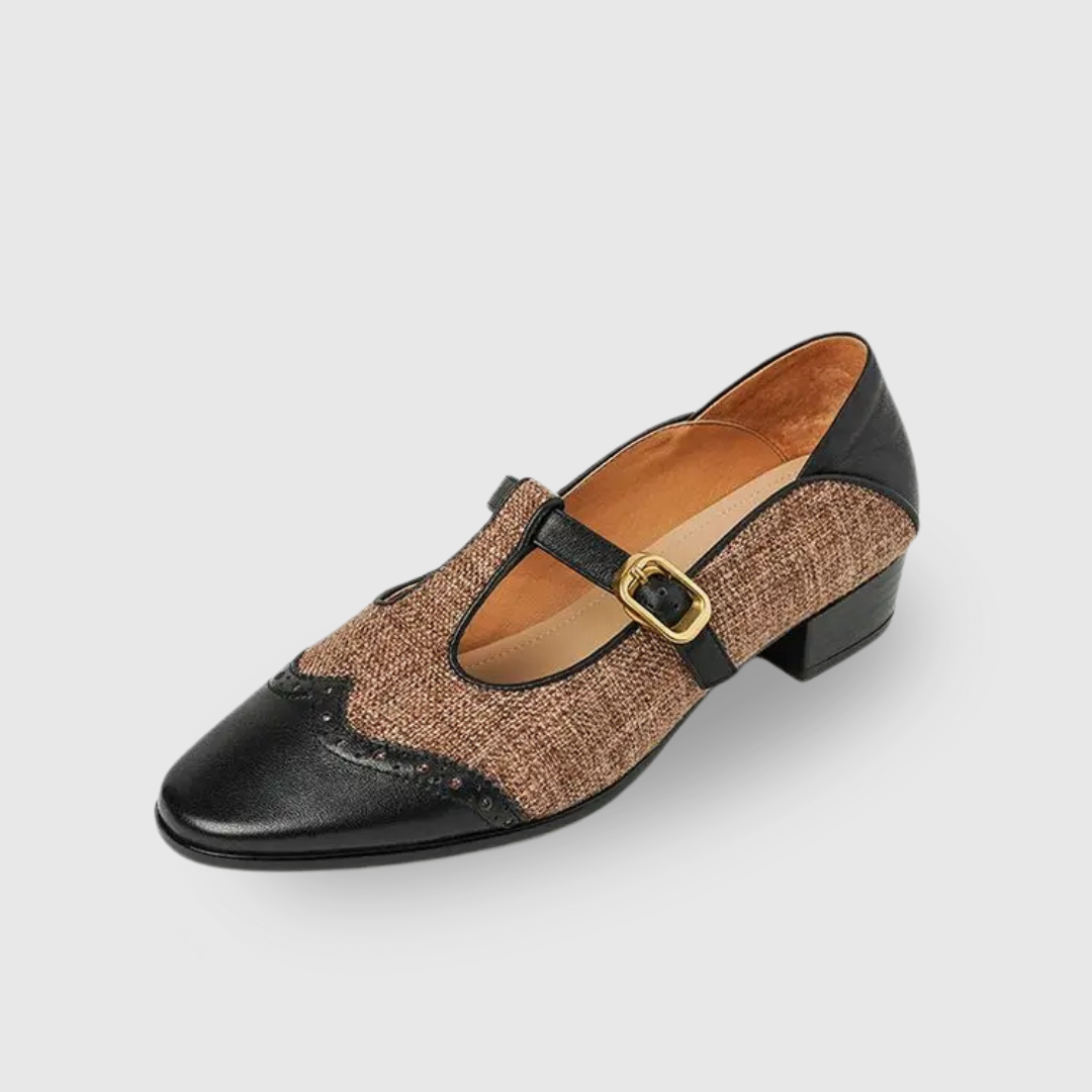 Eleanor | Women's Orthopedic Mary Jane Shoes with Low Heel