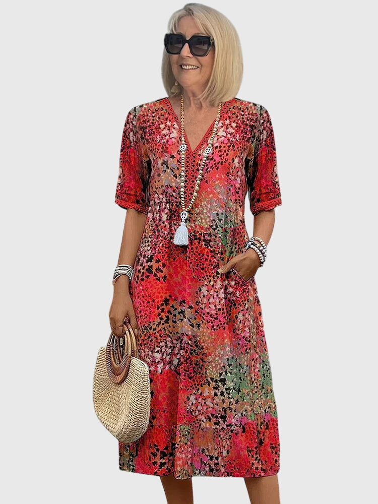 Florentina | Women's Floral Midi Dress