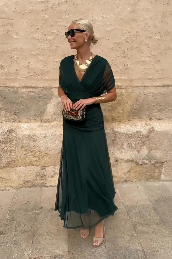 Lily | V-Neck Maxi Dress