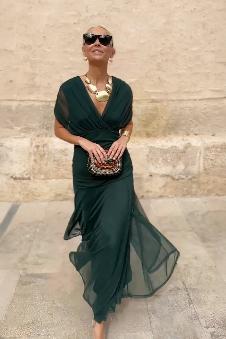 Lily | V-Neck Maxi Dress