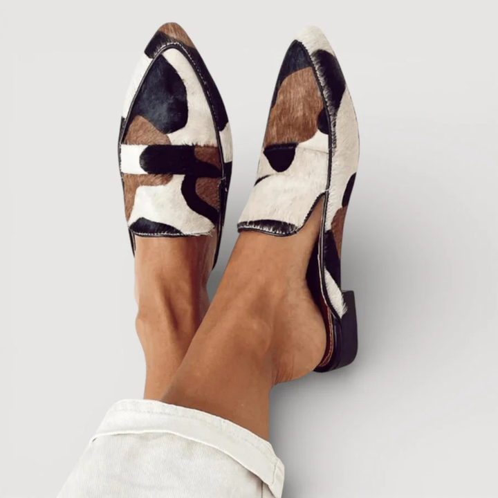Lorenza | Abstract Pattern Loafers