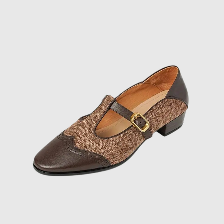 Eleanor | Women's Orthopedic Mary Jane Shoes with Low Heel