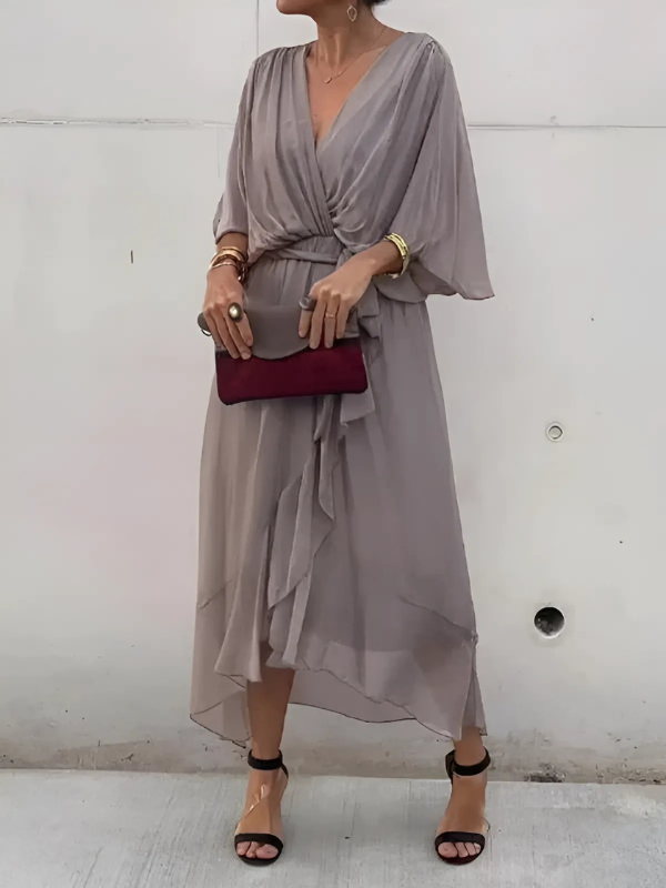 Cecelia | Women's Wrap Midi Dress