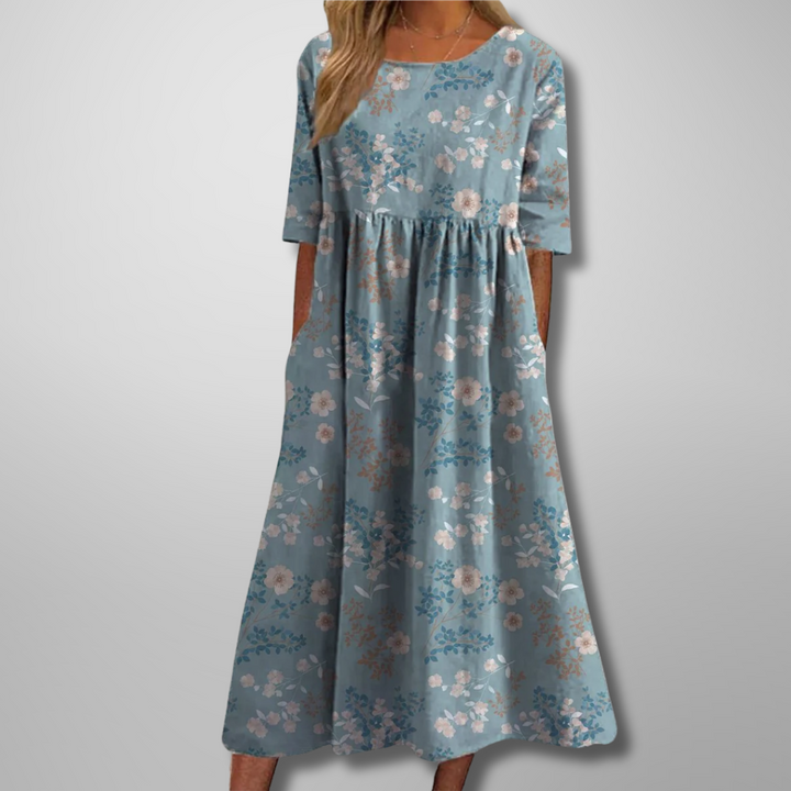 Lillian | Floral Midi Dress