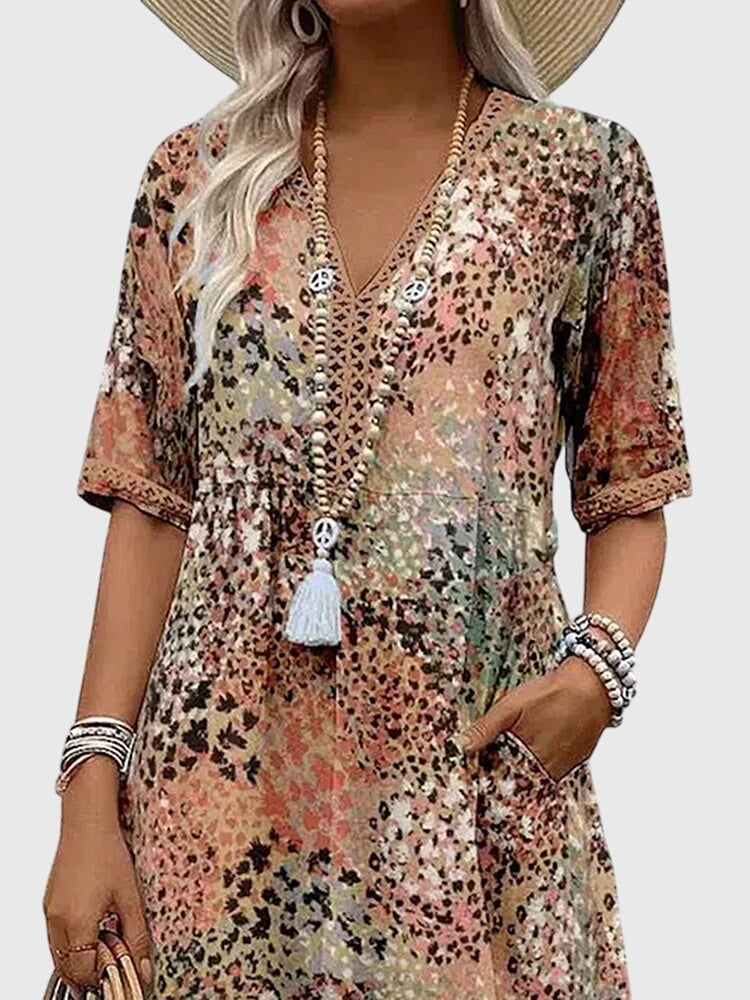 Florentina | Women's Floral Midi Dress