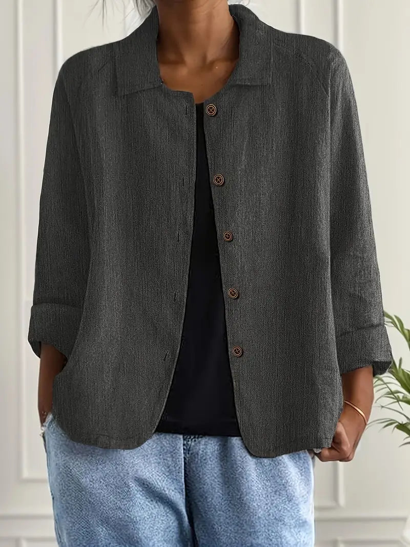 Sienna | Long Sleeve Top with Lightweight Fit