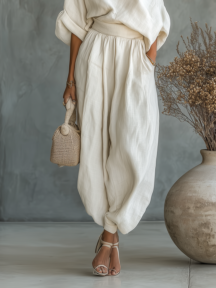 Naomi | Linen Two Piece Set
