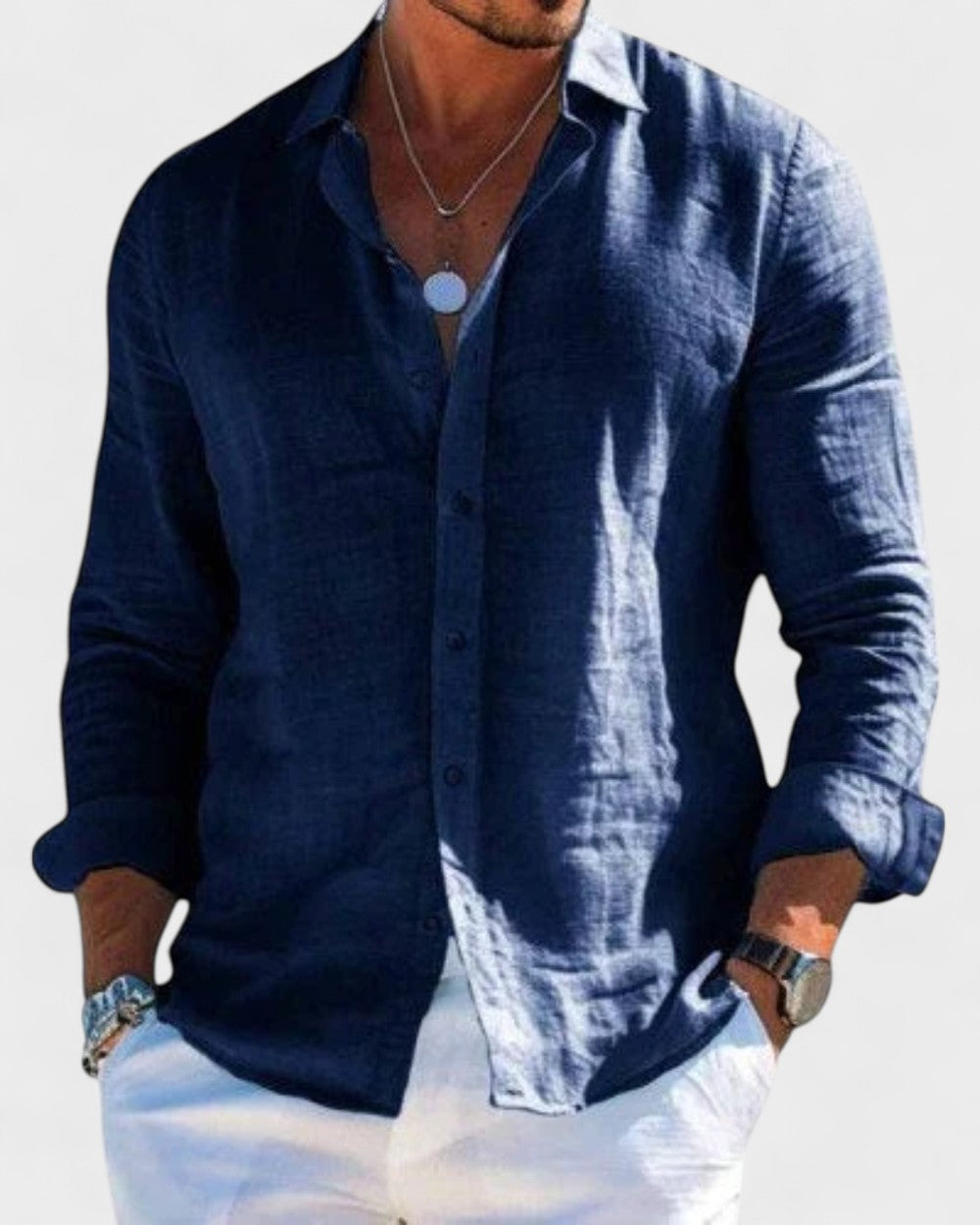 Sawyer | Men's Linen Shirt