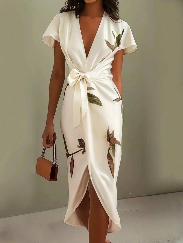 Adeline | Wedding Guest Midi Dress