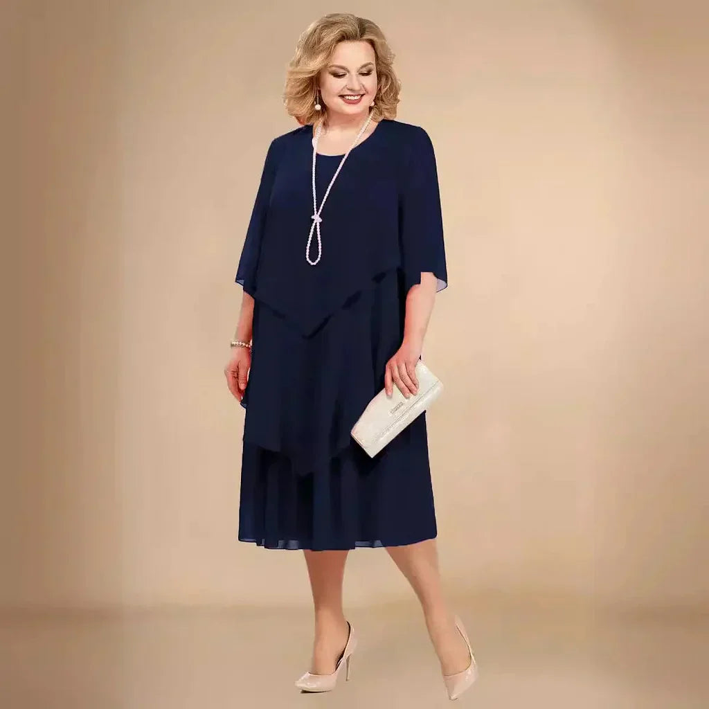 Margarita | Wedding Guest Layered Midi Dress