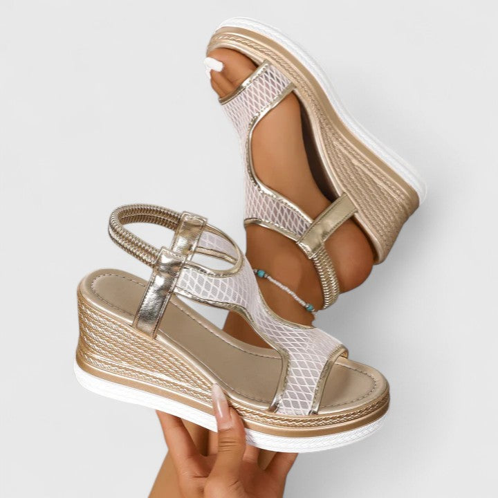 Stella | Women's Wedge Sandals with Arch Support