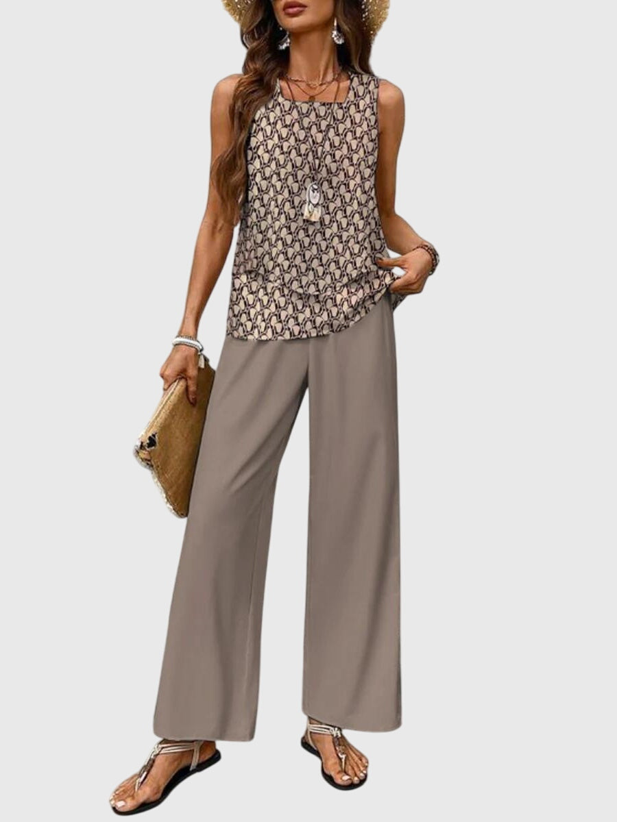 Esperanza | Women's Two-Piece Floral Print Set