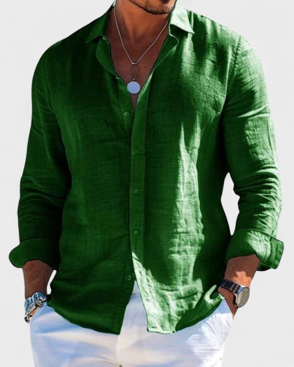 Sawyer | Men's Linen Shirt