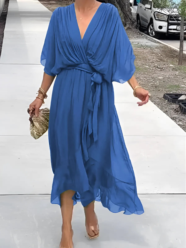 Cecelia | Women's Wrap Midi Dress