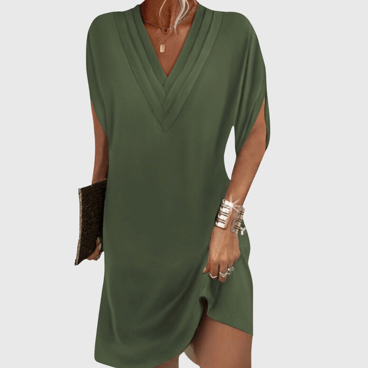 Calliope | Women's V-Neck Tummy-Flattering Dress