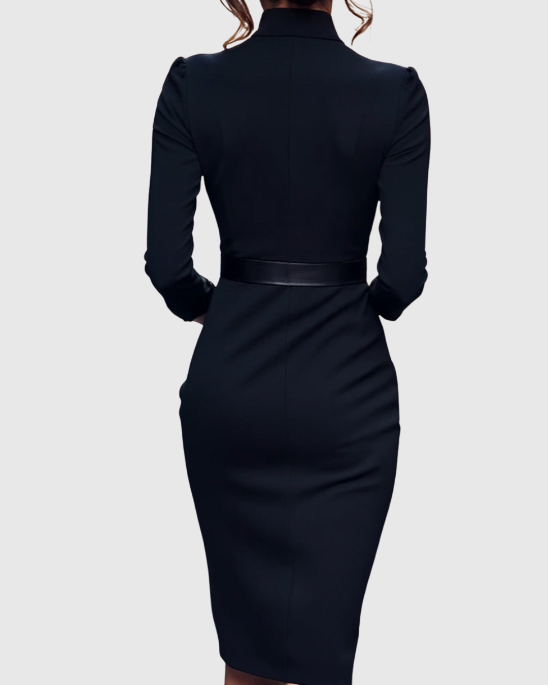 Rosabelle | Women's Mock Wrap Midi Dress
