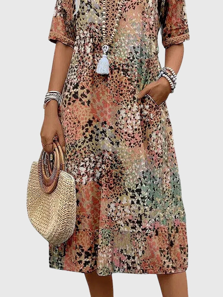 Florentina | Women's Floral Midi Dress