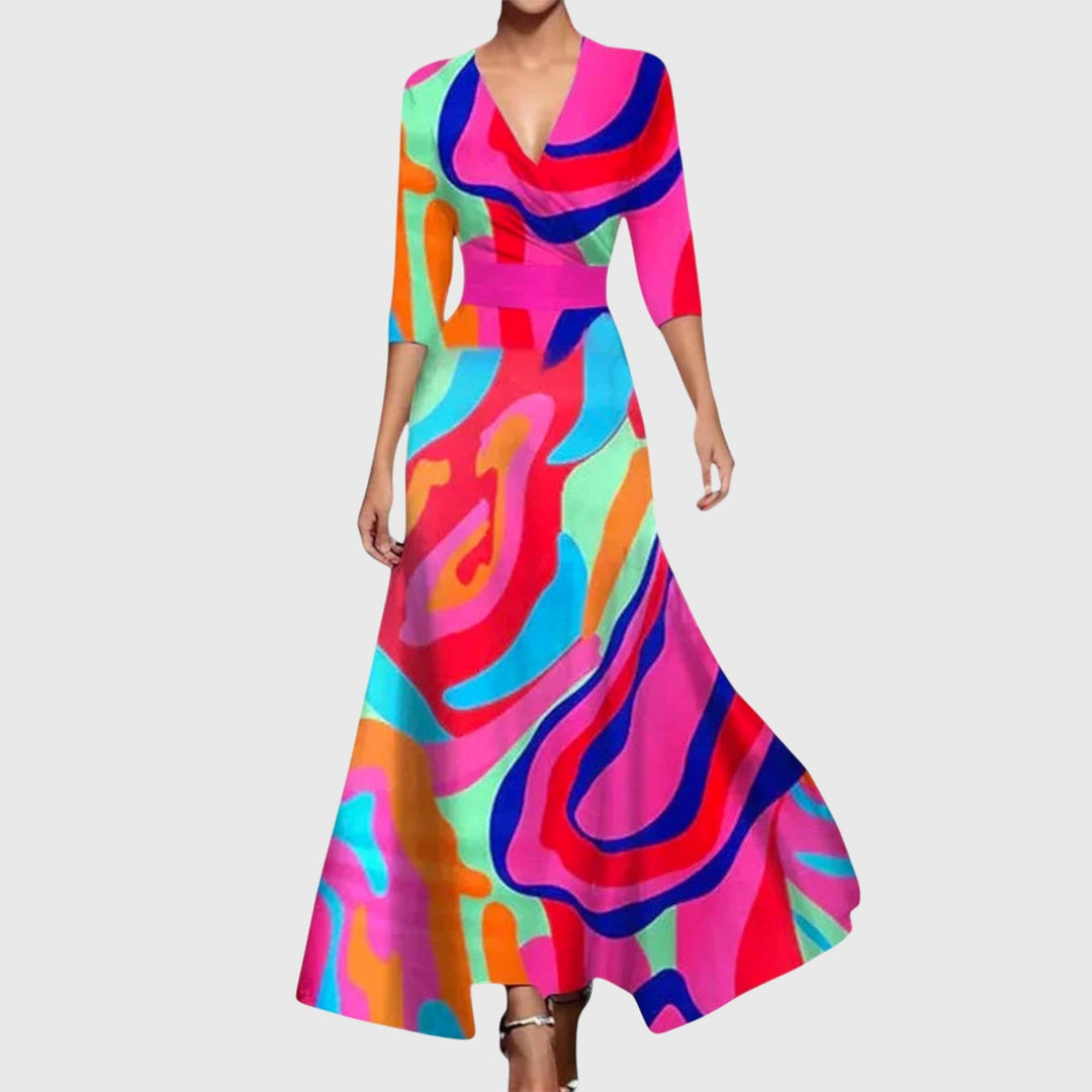 Isadora | Women's Elegant Midi Dress