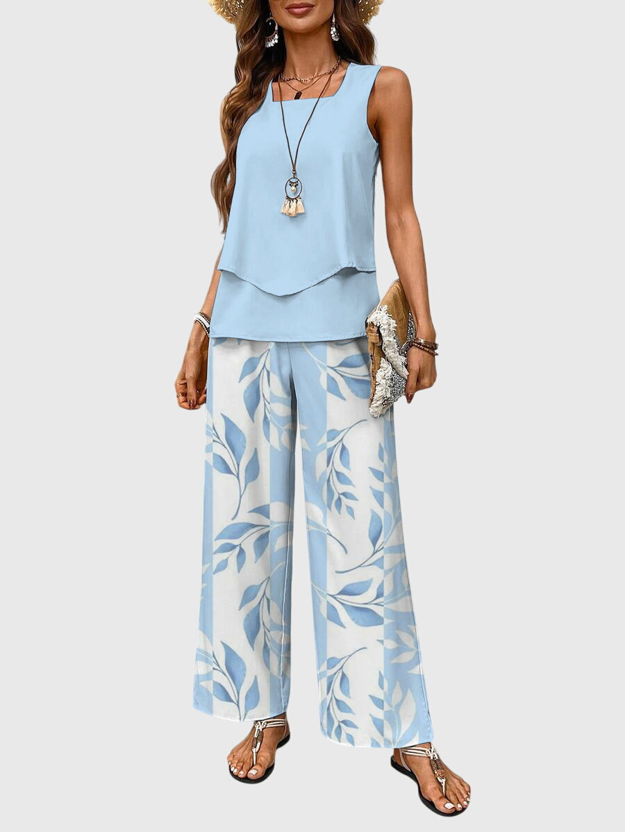 Esperanza | Women's Two-Piece Floral Print Set